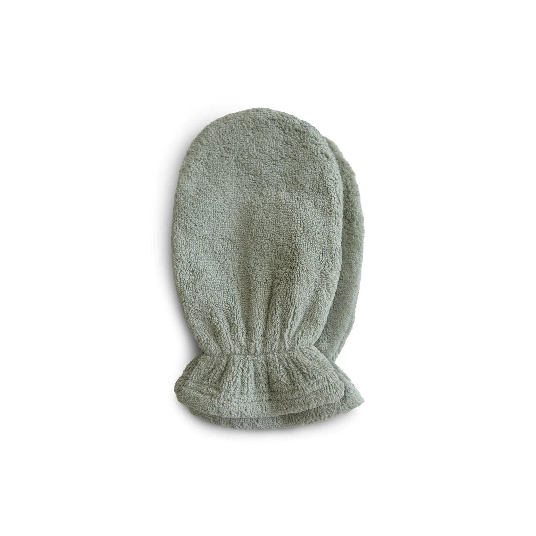 Mushie Bath Mitt - 2 Pack - Moss | Moss