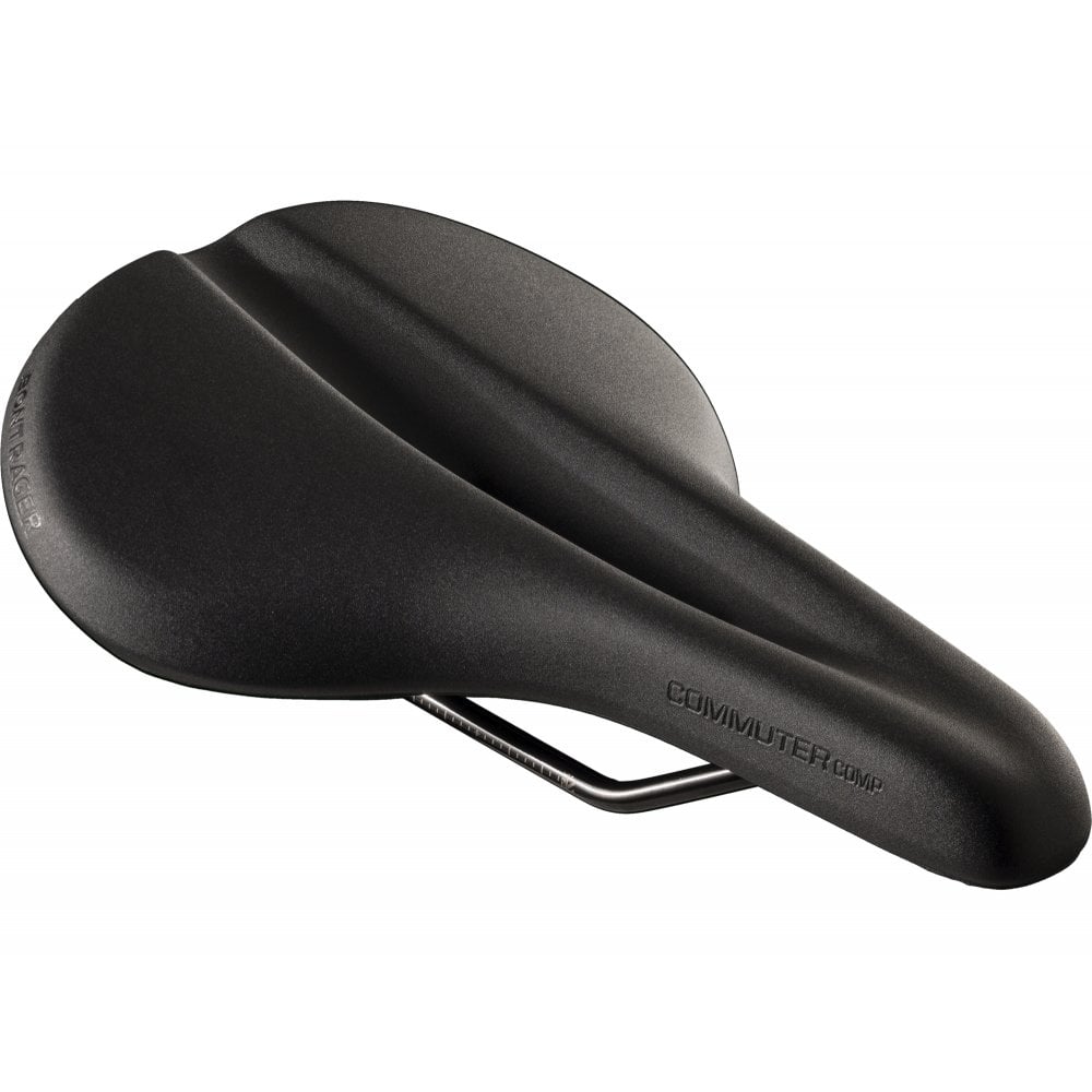 Bontrager Saddle - Commuter Comp Bike Saddle Black 165mm Size: 165mm,