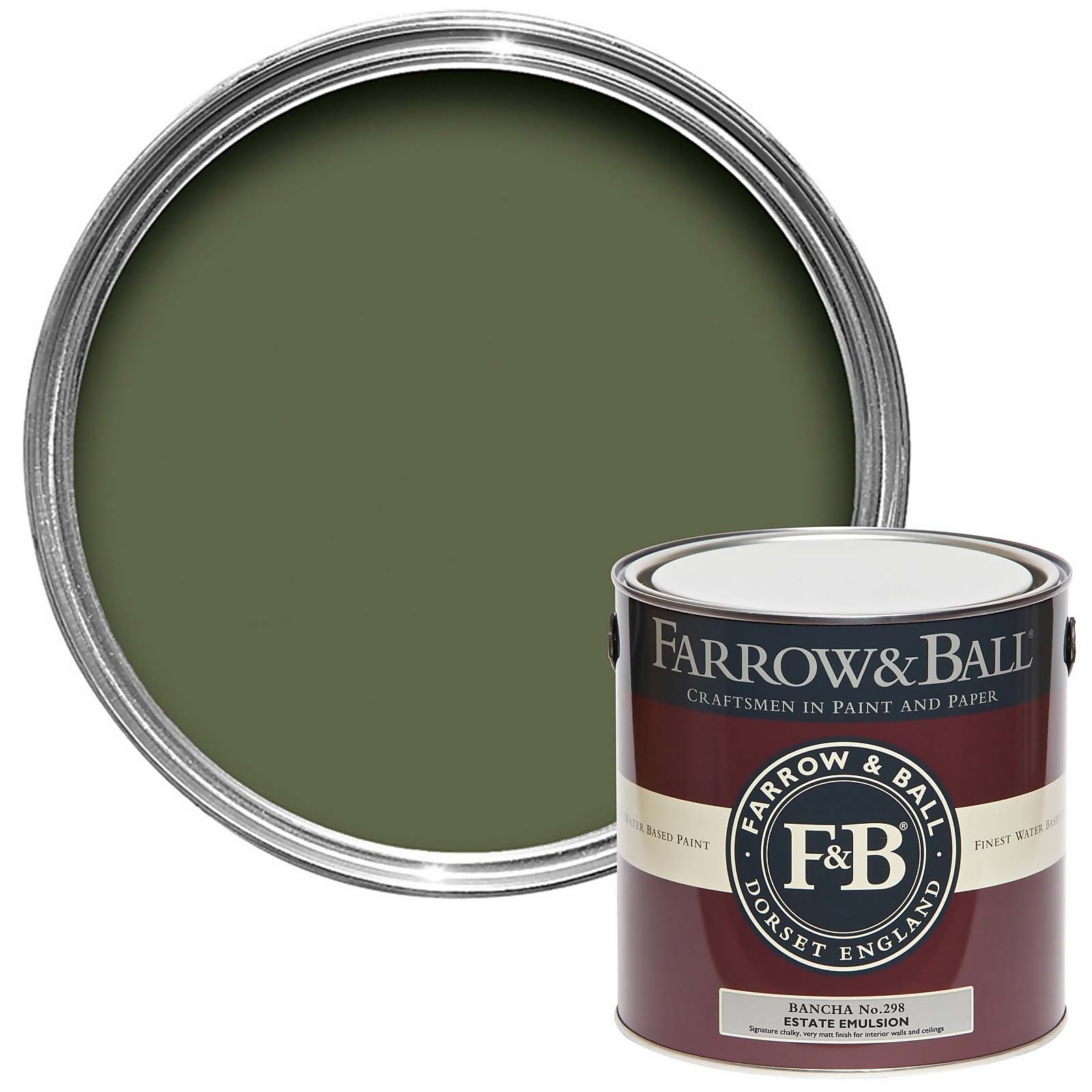 Farrow & Ball Estate Emulsion Paint Bancha - 2.5L