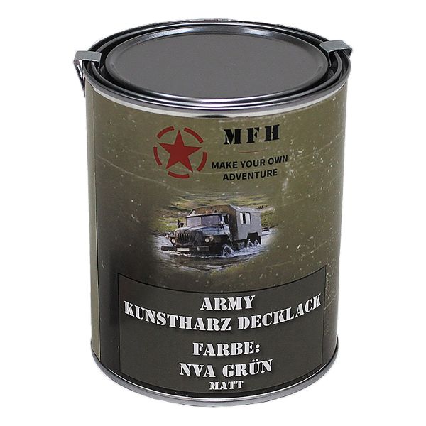 MFH Pot de peinture Army mat vert 1 L
