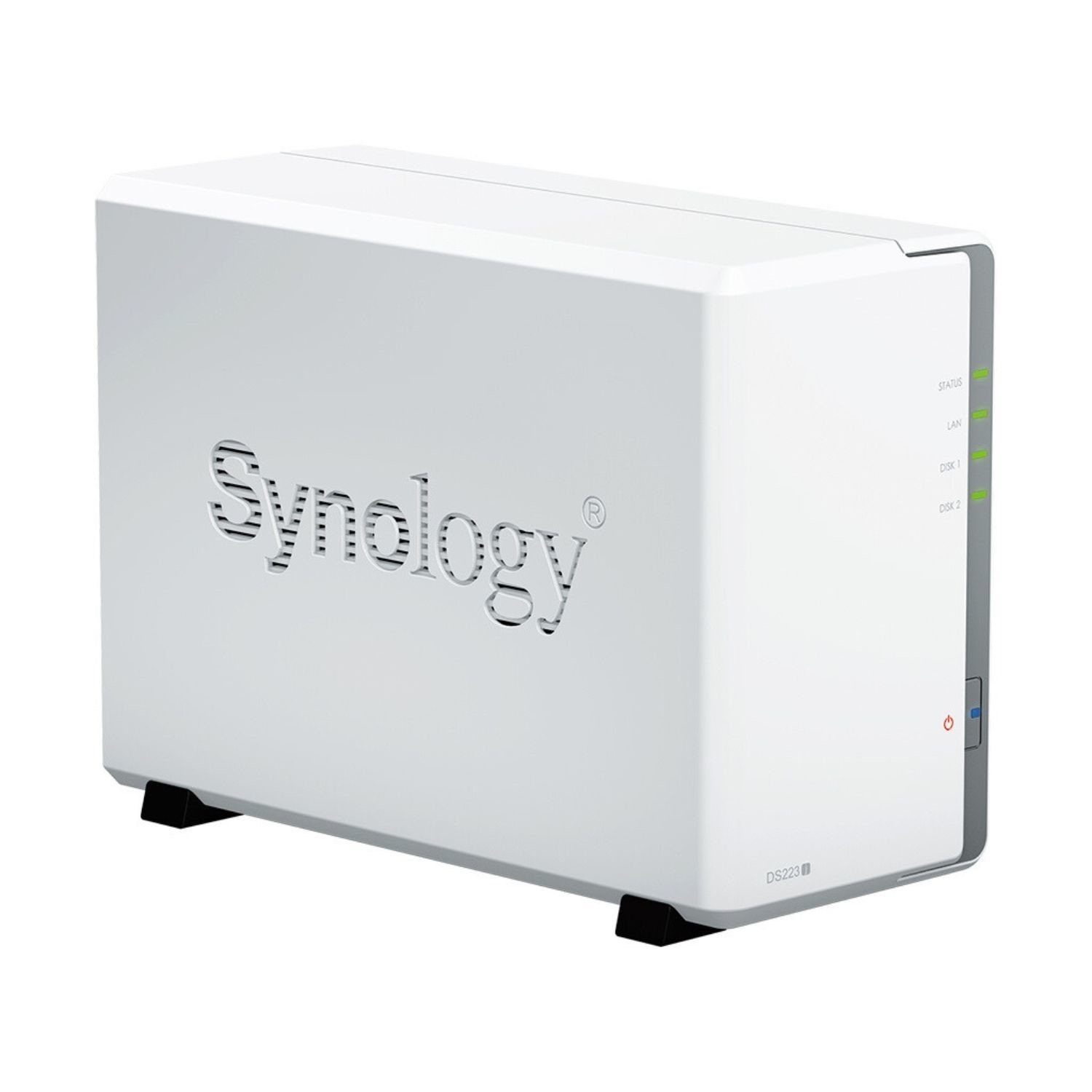 Synology Diskstation Ds223j 1gb Ram With 12tb Installed Storage 2 Bay Sata Desktop Nas Storage