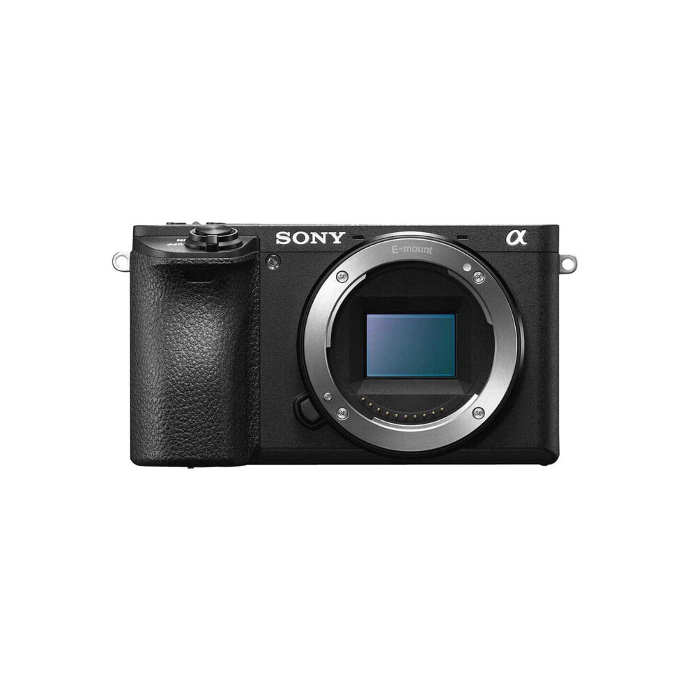 Sony A6500 Compact System Camera, 4K Ultra HD, 25MP, OLED Viewfinder, Wi-Fi, NFC, 3 LCD Touchscreen, Body Only