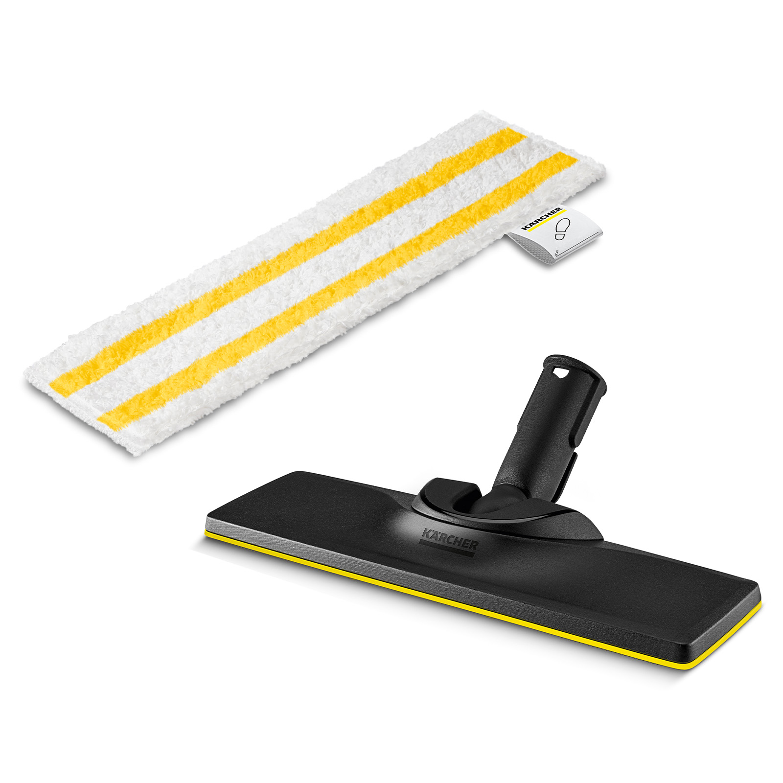 Karcher Home And Garden Karcher Floor Nozzle And Microfibre Cloth Set For Sc Easyfix Steam Cleaners