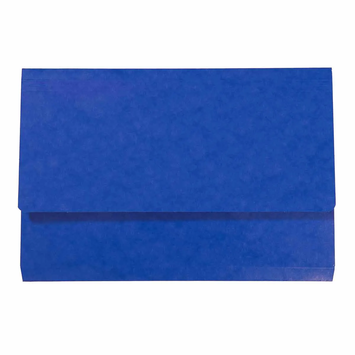 Exacompta Exacompta Iderama Document Wallet Foolscap Pack of 10 265gsm, Dark Blue | Filing & Folders > Document Wallets > Document Wallets