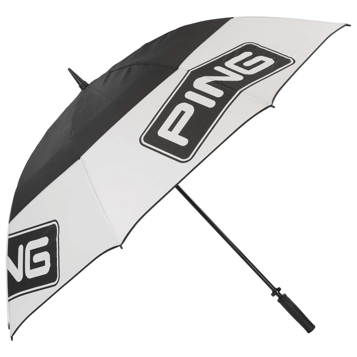 Ping 214 Tour Umbrella, Male, White/black, One size | American Golf