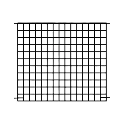 Panacea Traditional Grid Metal Fence Panel (W)0.93M (H)0.81M