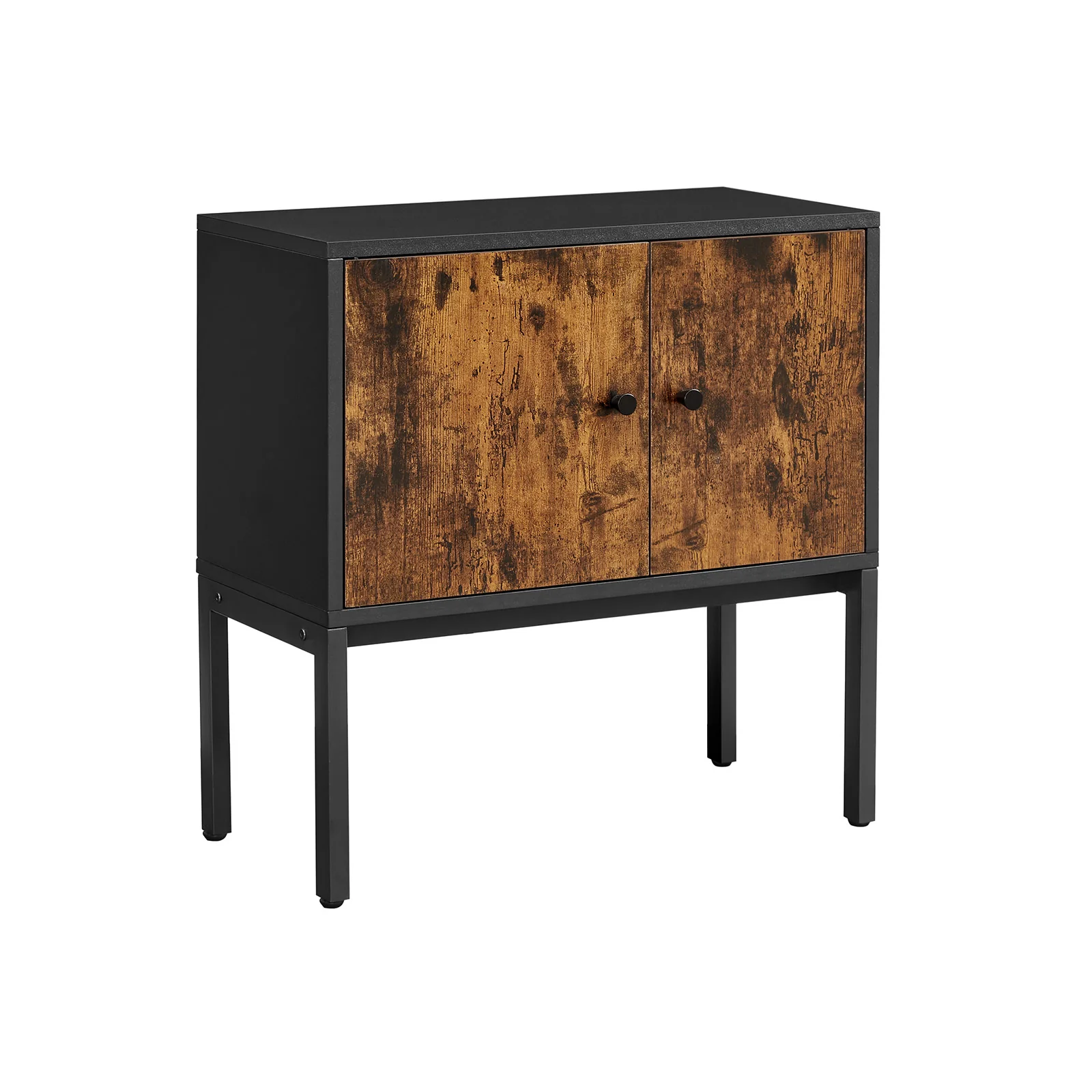 SONGMICS Sideboard Rustic Brown and Black