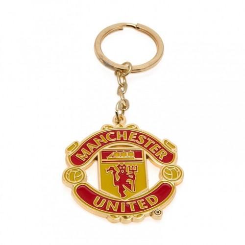 Manchester United FC Manchester United FC Keyring (One Size) (Yellow/Red)