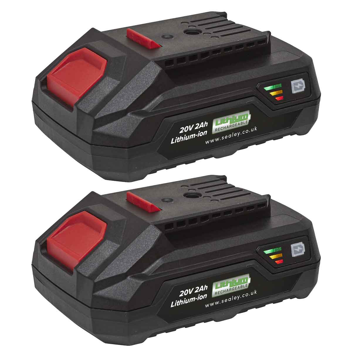 Sealey BK02 Power Tool Battery Pack 20V 2Ah Kit for SV20V Series