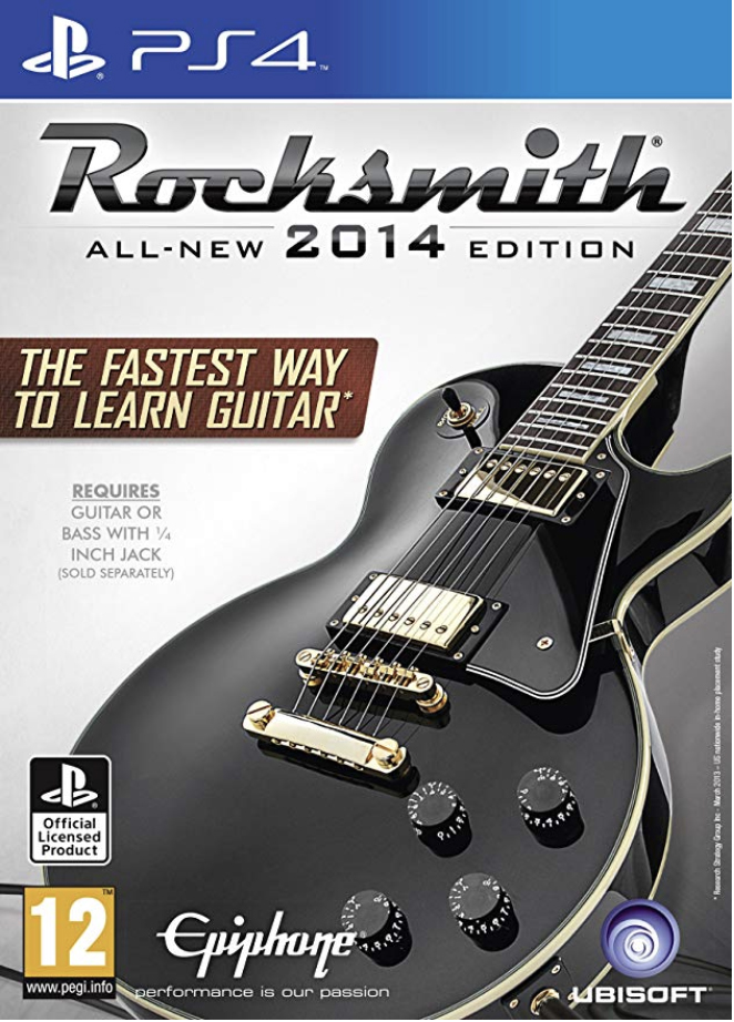 Ps4 Game Rocksmith 2014 Edition - Includes Cable (DELETED TITLE) /PS4 by  Ubisoft