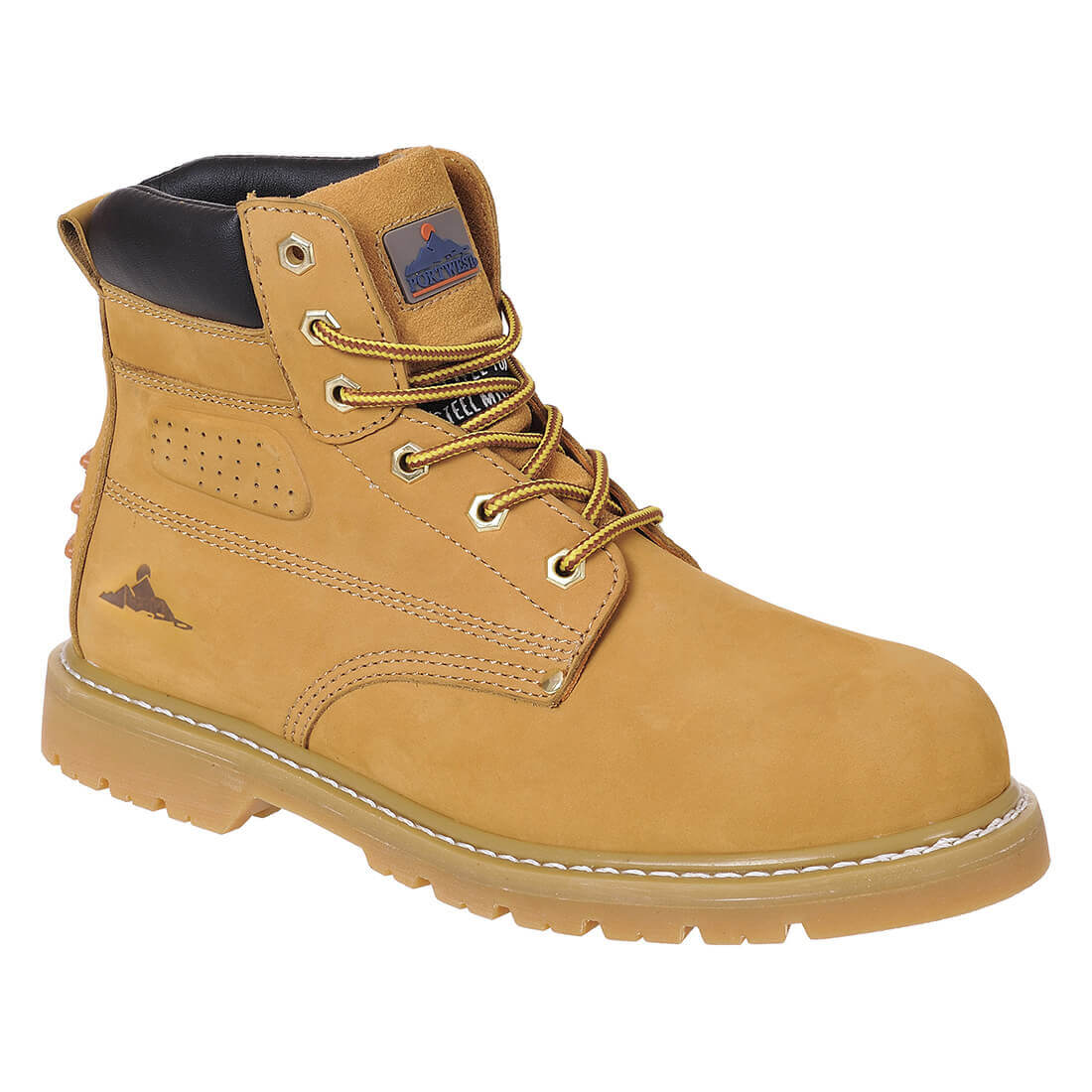 Portwest FW35 Steelite Welted Plus Safety Boot SBP HRO COLOUR: Honey, Size: UK6