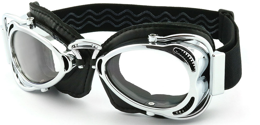 Helly Bikereyes H3 Motorcycle Goggles, silver, silver, Size One Size