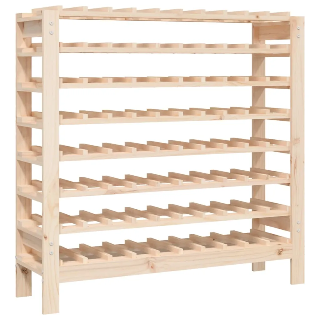 VidaXL Wine Rack 109&#46;5x30x107&#46;5 Cm Solid Wood Pine