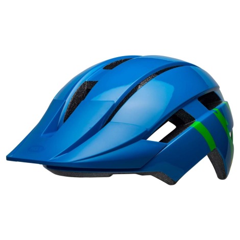 Bell Sidetrack II MIPS Youth Helmet - 2021 - High Vis Yellow / Red / One Size / 50cm / 57cm