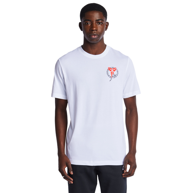 Nike Kb Df Tee Stockings Men T-Shirts - White - Size: M - Cotton Jersey - Foot Locker