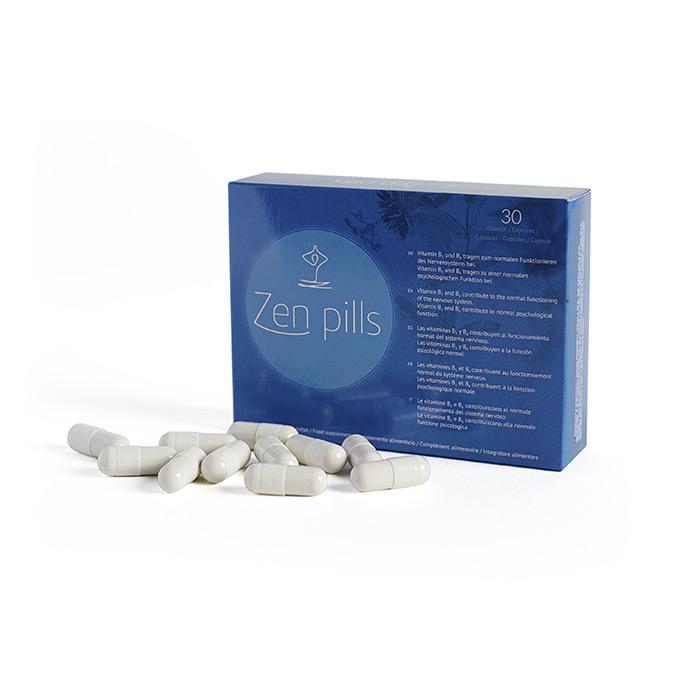 Zen Pills, relaxing pills to control anxiety Unique blueberry