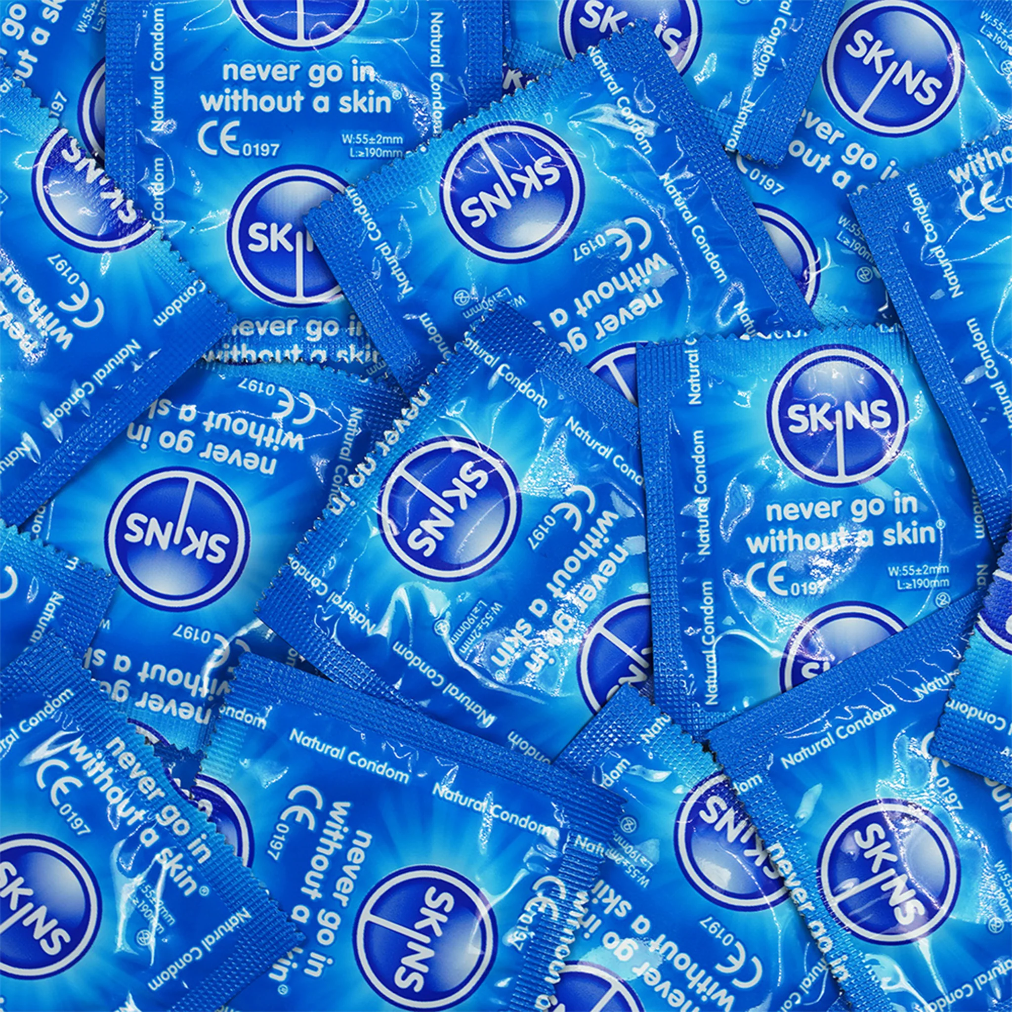 Skins Condoms Skins Natural Latex Condoms (100 Pack)