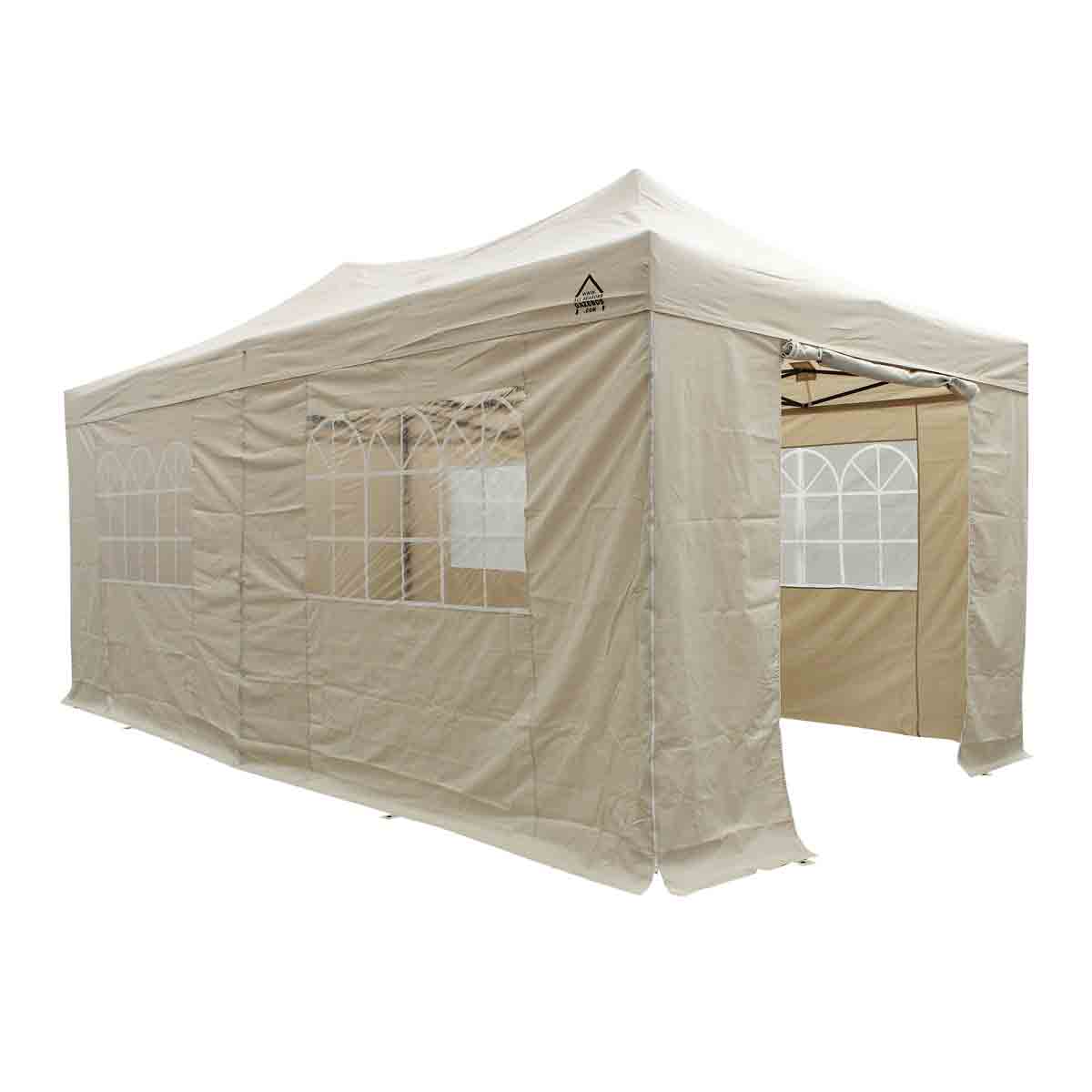 ALL SEASON s Gazebos 3m x 6m Superior Package Gazebo Beige