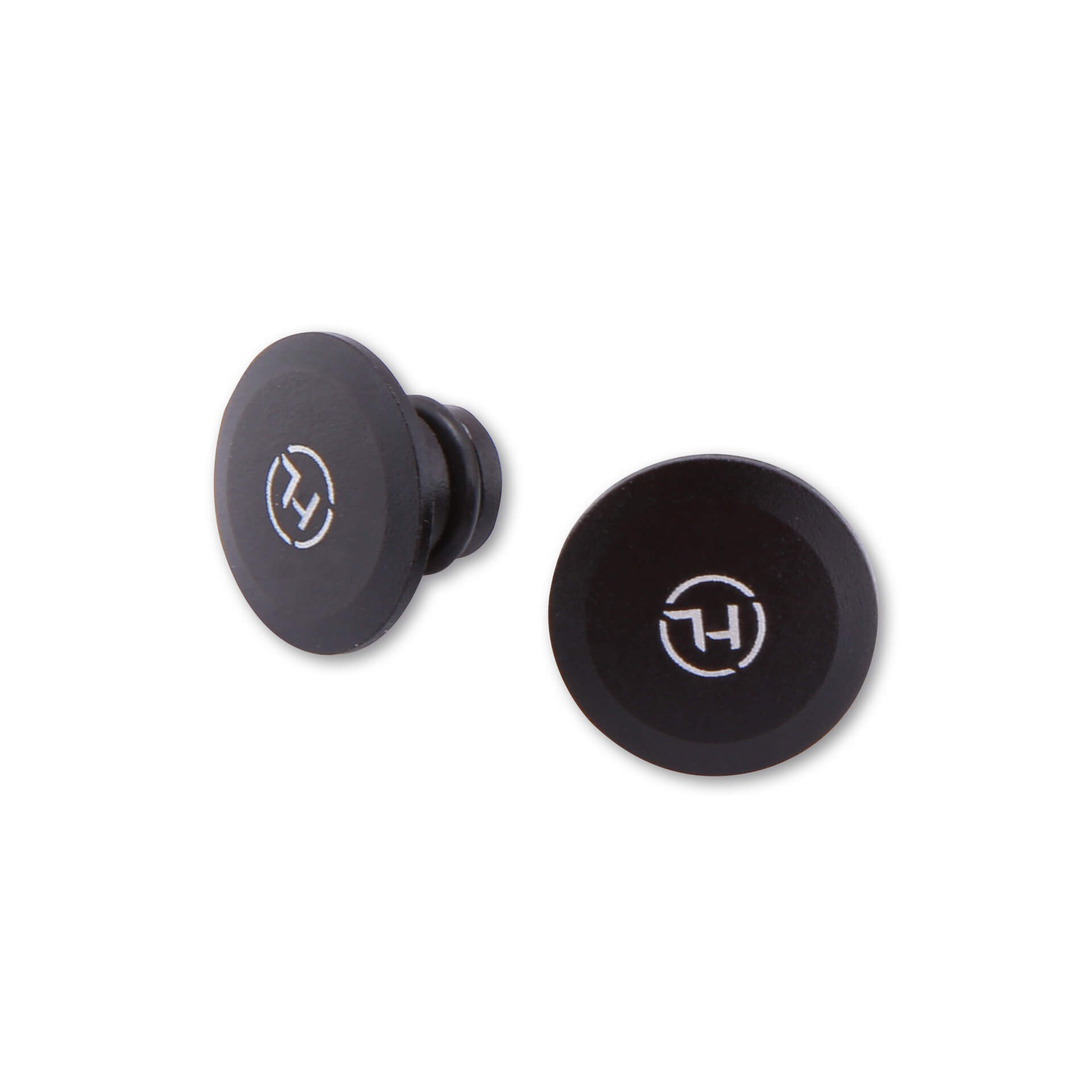 HIGHSIDER CNC cover caps for M10, black matt, black