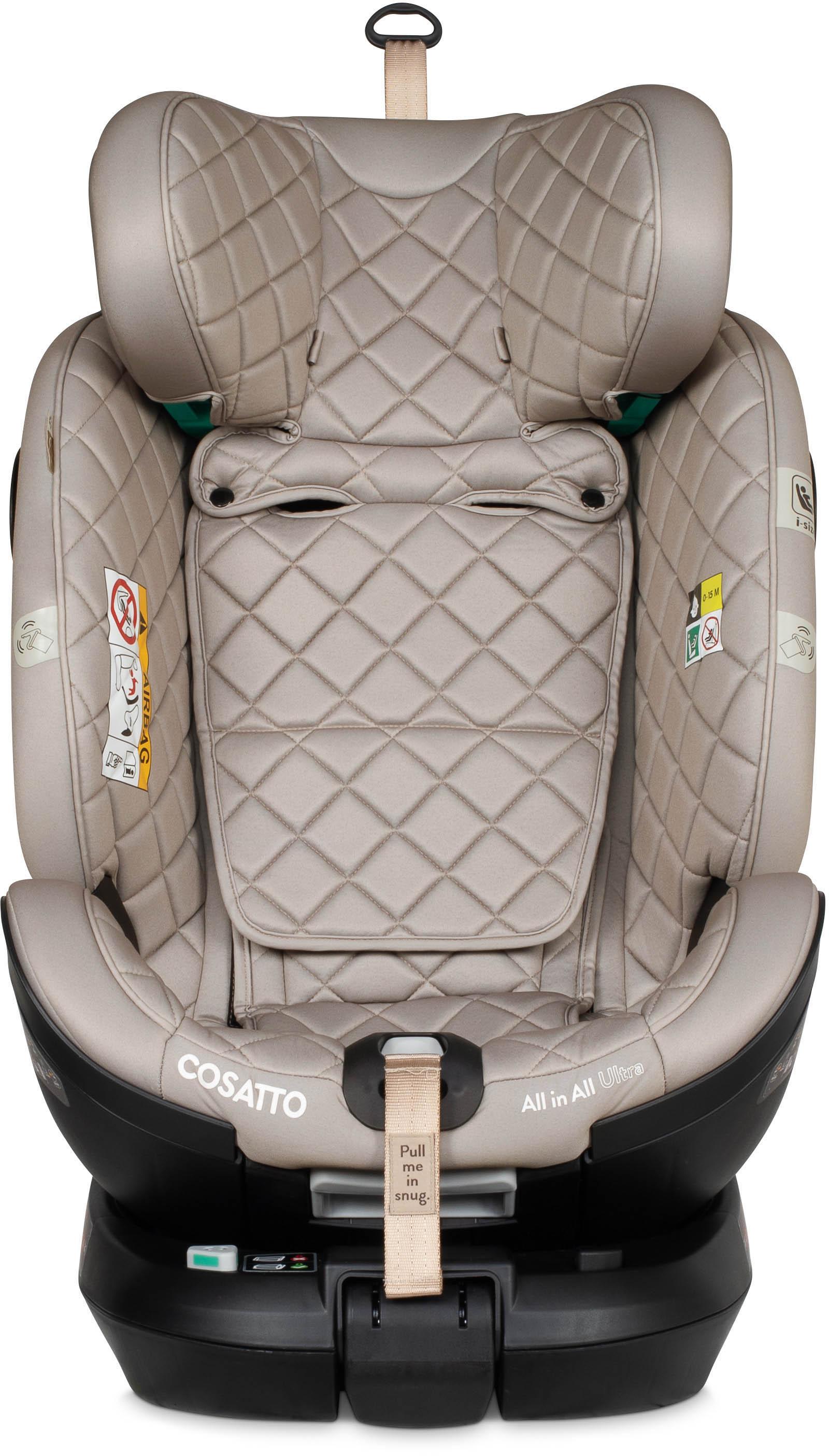 Cosatto All in All Ultra 360 Rotate I-size 0+/1/2/3 Car Seat - Whisper