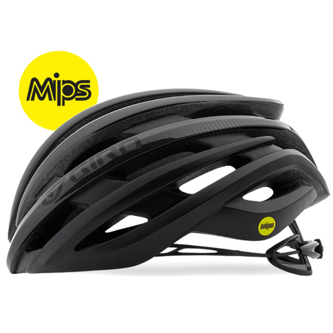 Giro Cinder MIPS Road Bike Helmet  - Matt Black / Charcoal / Large / 59cm / 63cm