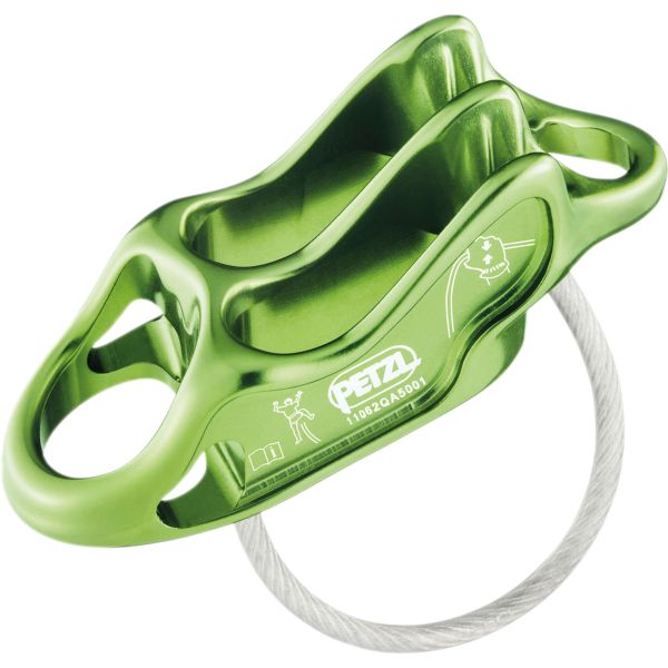 Petzl Reverso Belay Device | Green