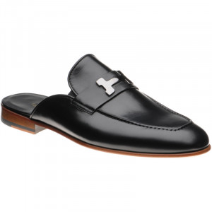 Herring Snaff loafers in Black Calf