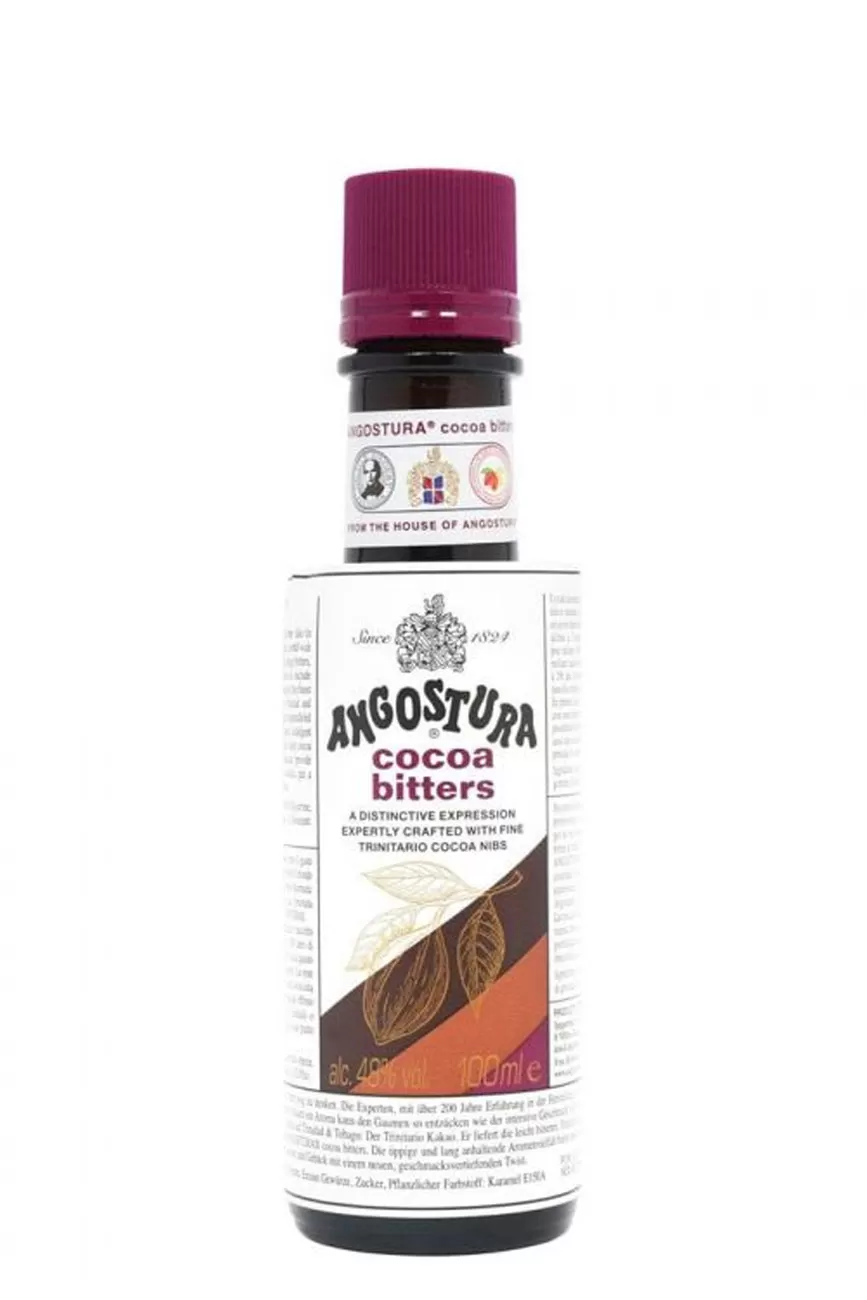 Angostura Cocoa Bitters No Box / Torn Label | ABV 48% 10cl