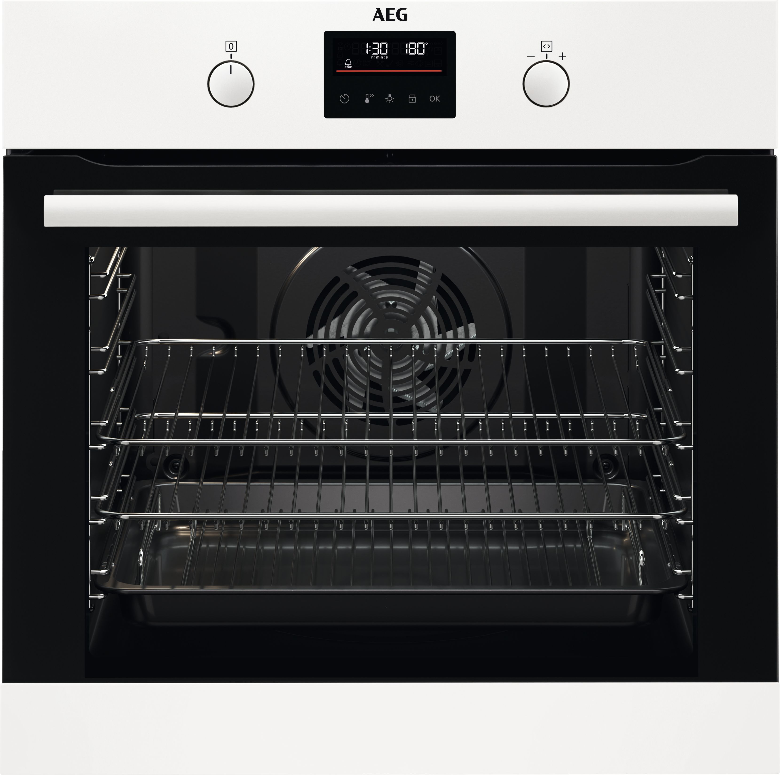 AEG BEB335061W Built-In Electric Single Oven