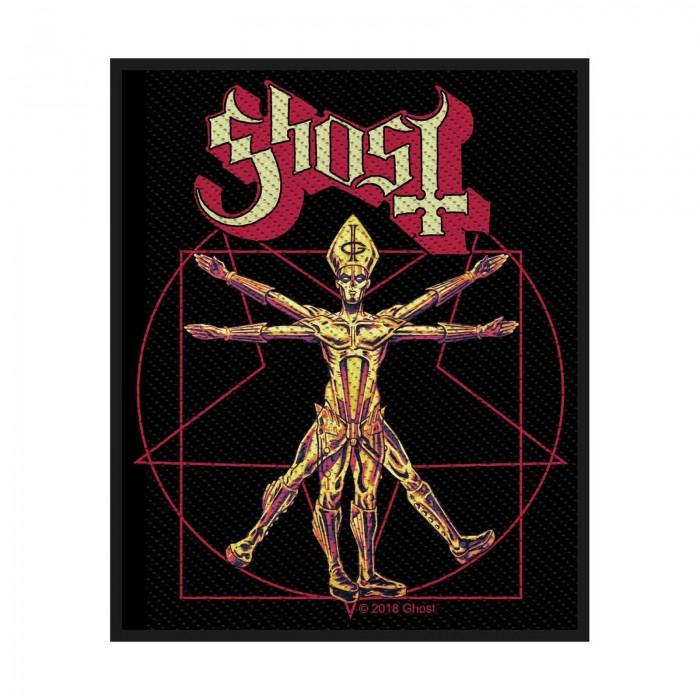 Pertemba FR - Arts & Hobbies Ghost Vitruvian Patch One Size gold/black