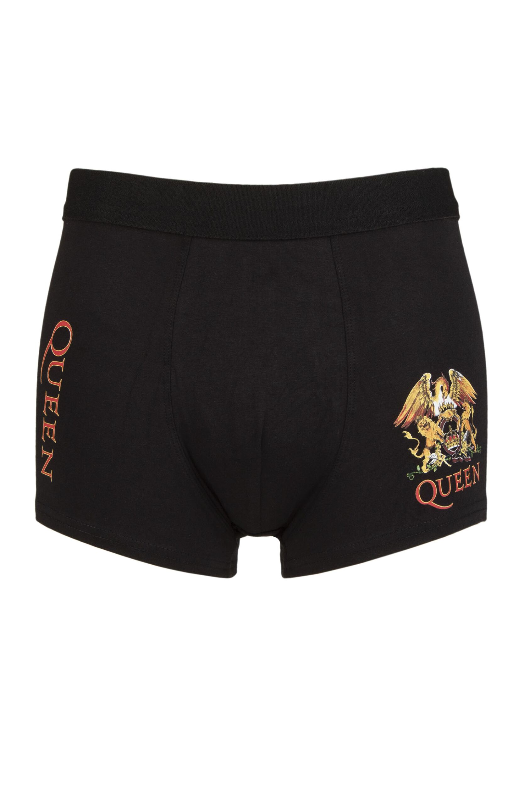 SOCKSHOP Music Collection 1 Pack Queen Boxer Shorts Black Small