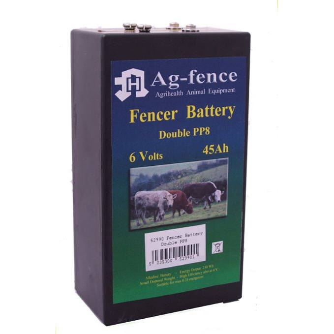 Fenceman Batteries - 6V - Double PP8