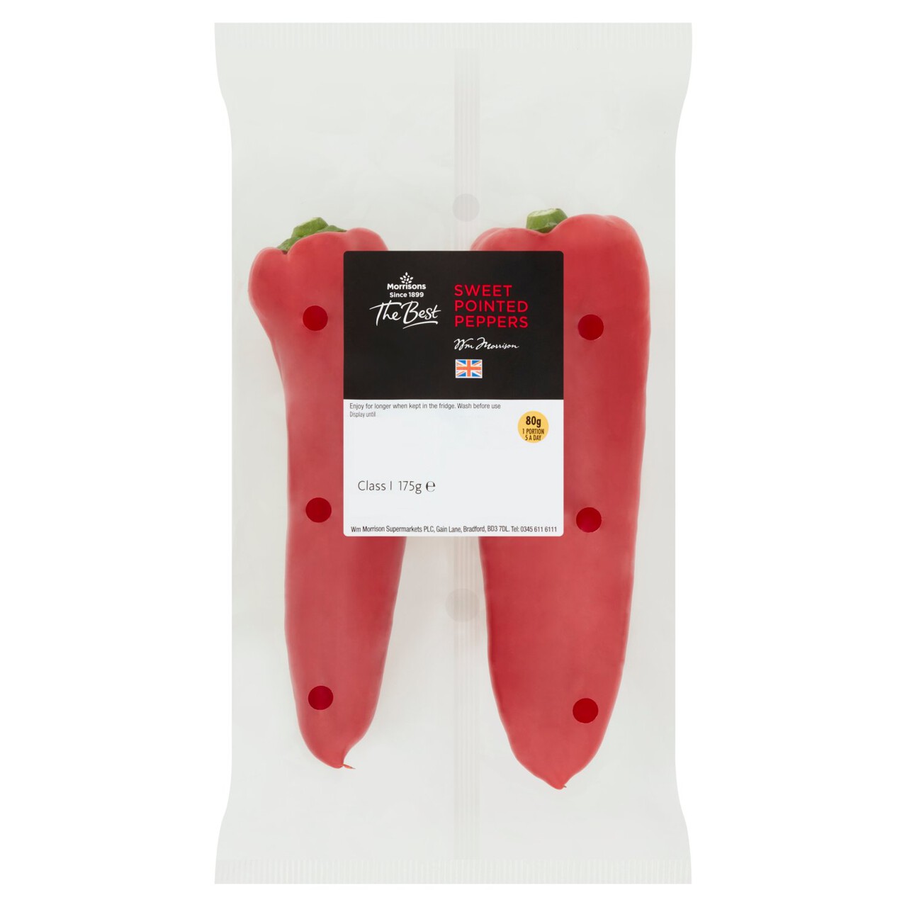 Morrisons The Best Sweet Pointed Peppers