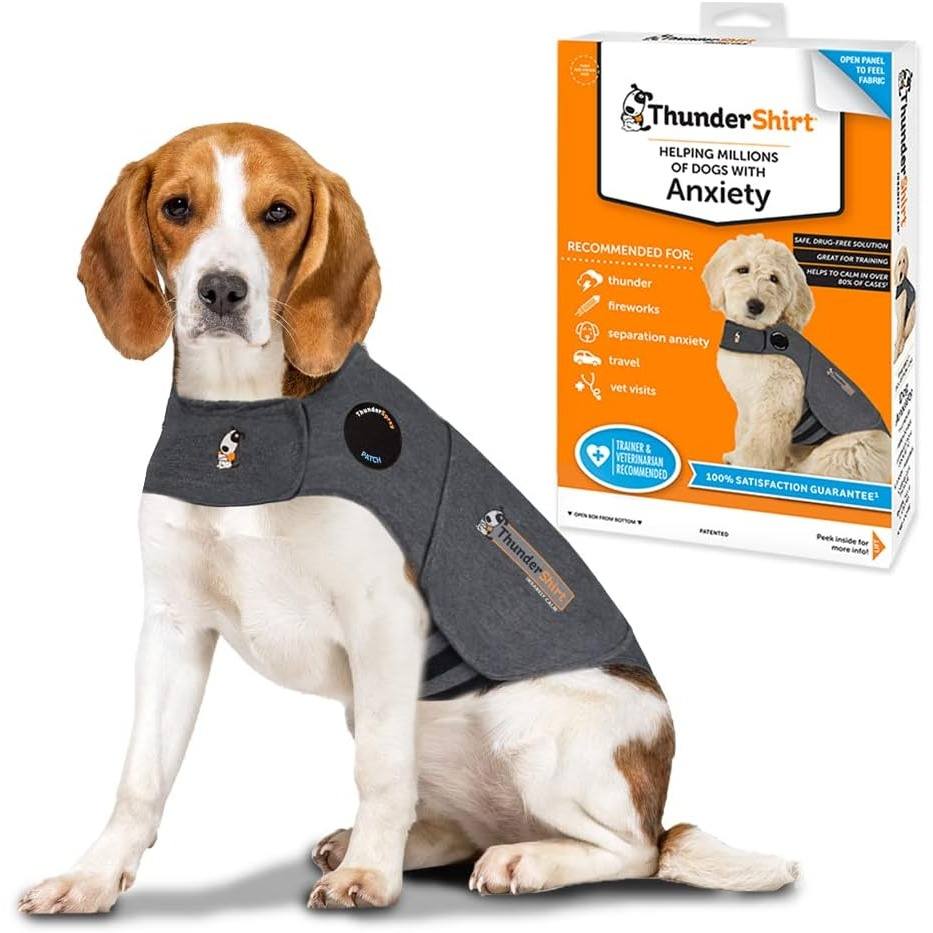 ThunderShirt Dog Anxiety Vest - Grey - M