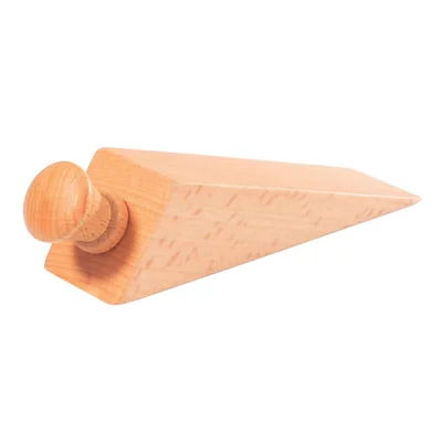 B&Q Beech Door Stop