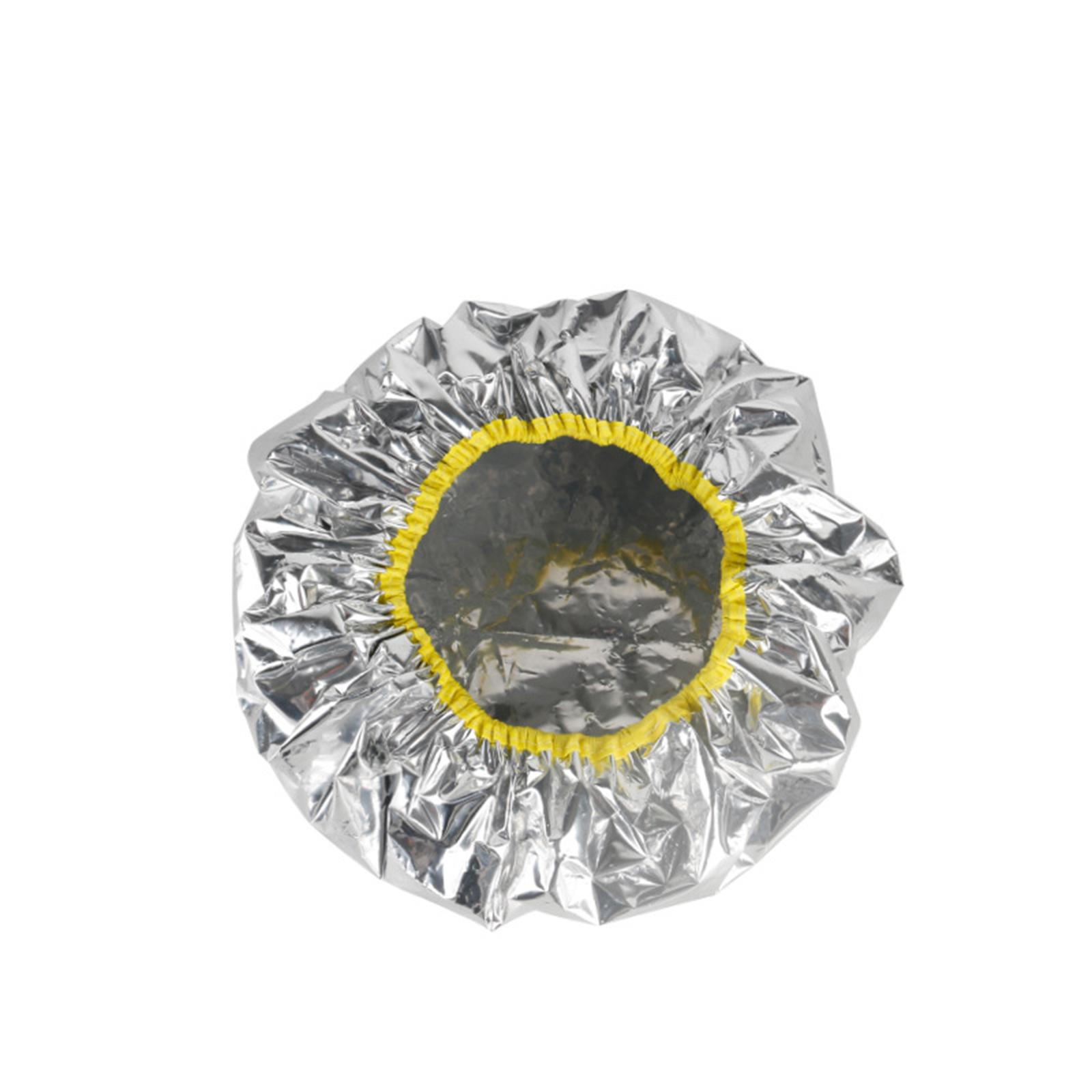 TOMTOP JMS Reusable Processing Cap for Hair Deep Conditioning Cap Coloring Cap for Hair Aluminum Foil blue