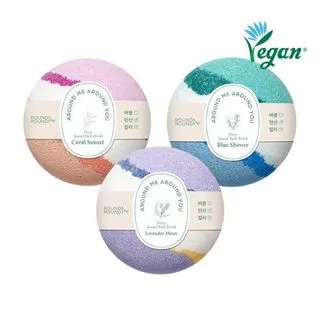  - Fizzy Sound Bath Bomb - 3 Types Coral Sunset