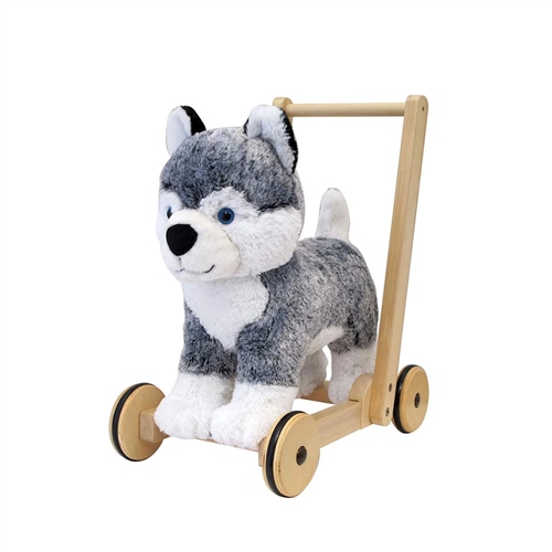 Little Bird Told Me Soft Push Along Animal, Mishka