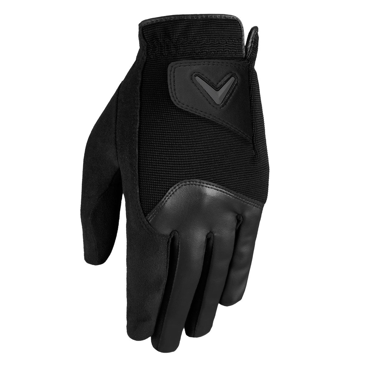 Callaway Golf Callaway Men's Rain Spann Golf Gloves - Pair, Mens, Pair, Large, Black | American Golf