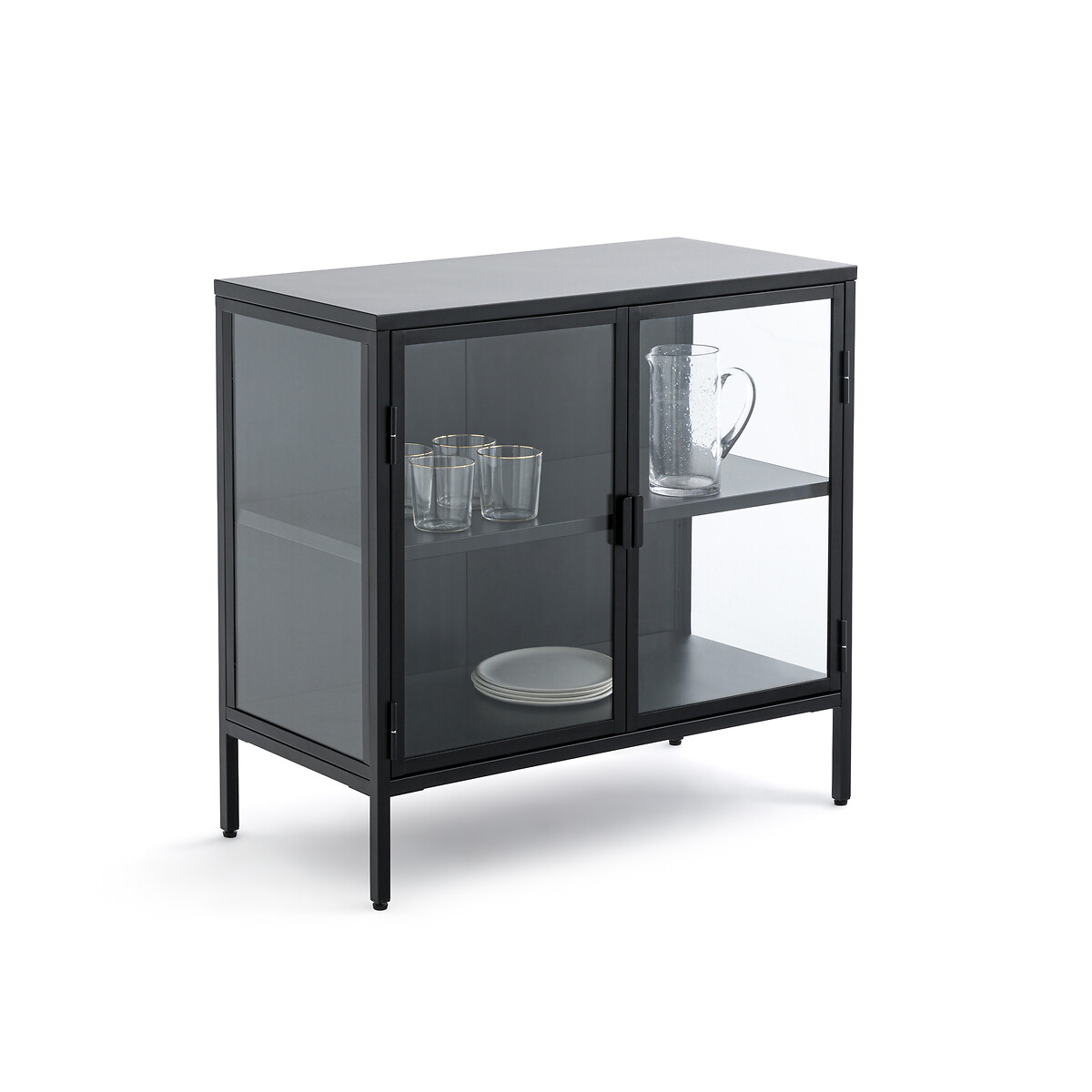 La Redoute Interieurs Harlem 2-Door Metal Showcase Sideboard by La Redoute
