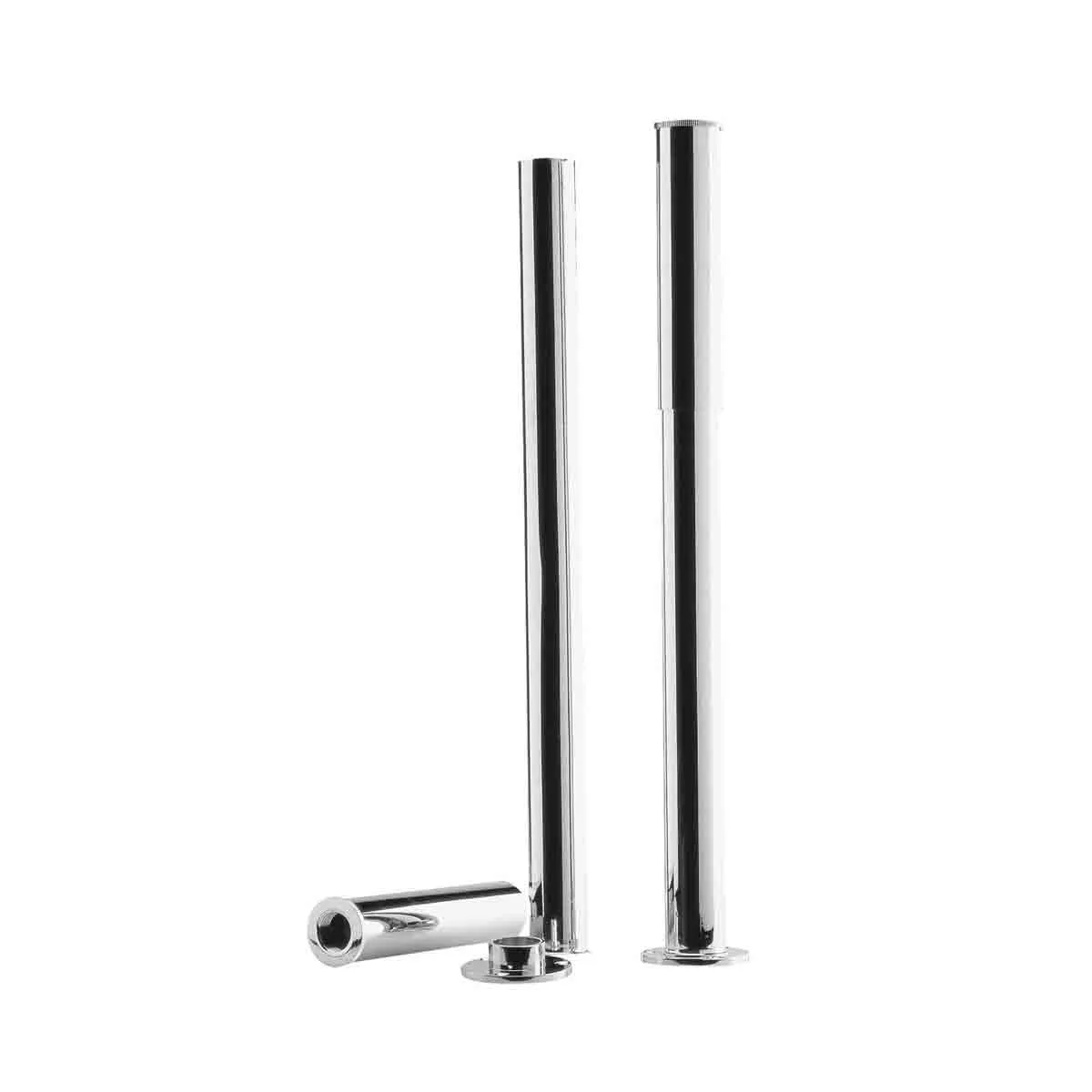 Premier Traditional Bath Chrome Legs with Adjustable Shrouds