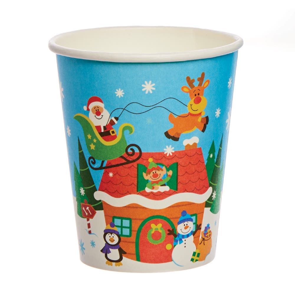 Baker Ross Christmas Party Cups (Pack of 10)