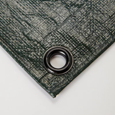 B&Q Brown & Green Tarpaulin, (L)8M (W)5M