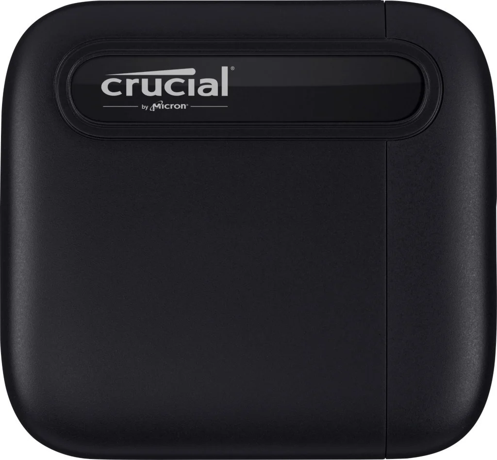 Crucial X6 2TB Mobile External Solid State Drive in Black - USB3.1