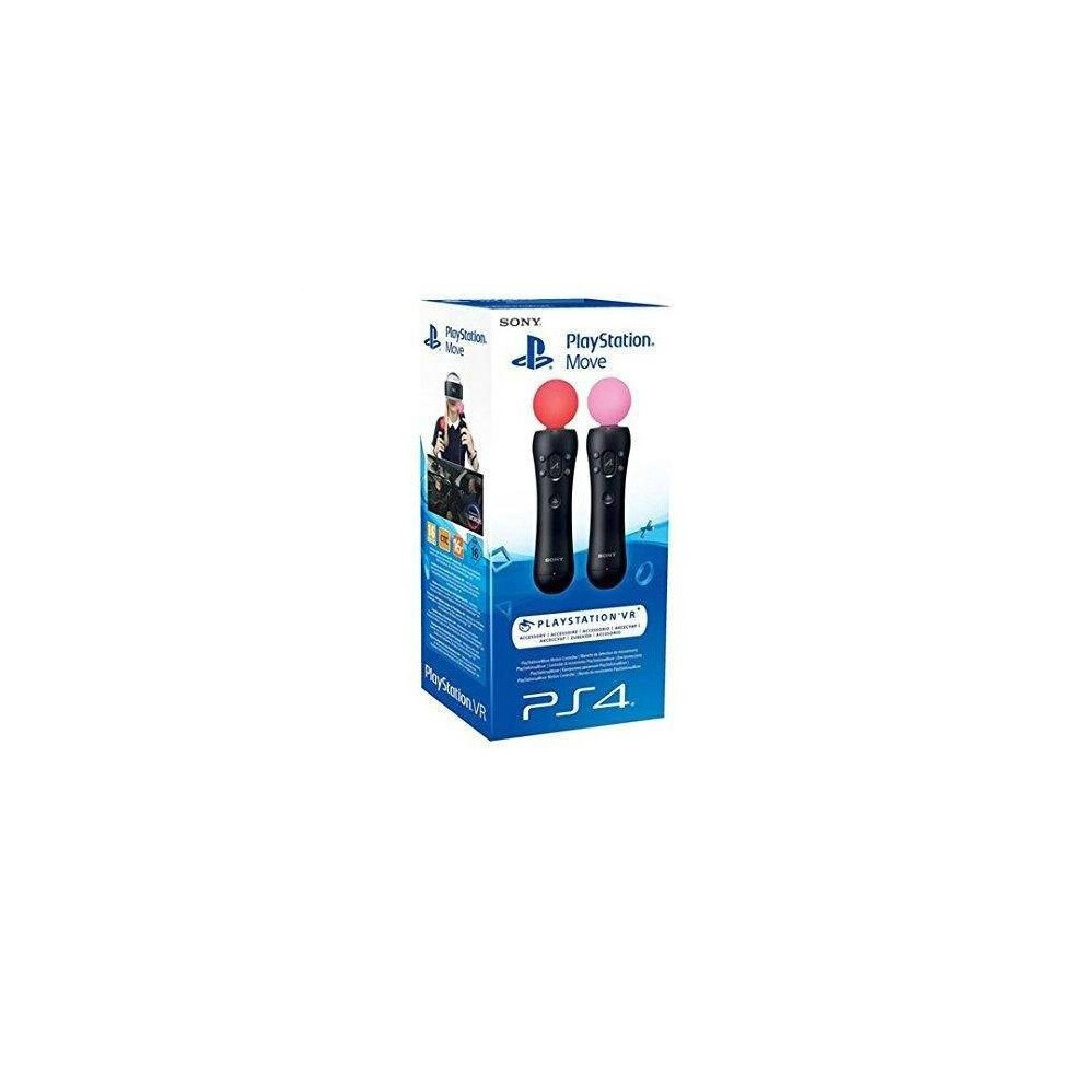 Sony PS4 Move Wand Controller Twin Pack