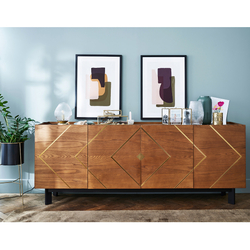 La Redoute Interieurs Palaz 4-door Buffet Sideboard