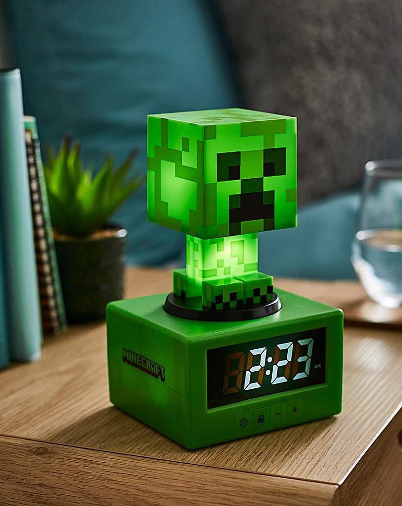 Minecraft Creeper Alarm Clock