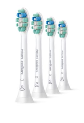 Philips Toothbrush Heads Sonicare Optimal Plaque Defence Brush Heads x 4 HX9024/10