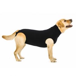 Suitical Dog Recovery Suit - Black - 67cm - 76cm