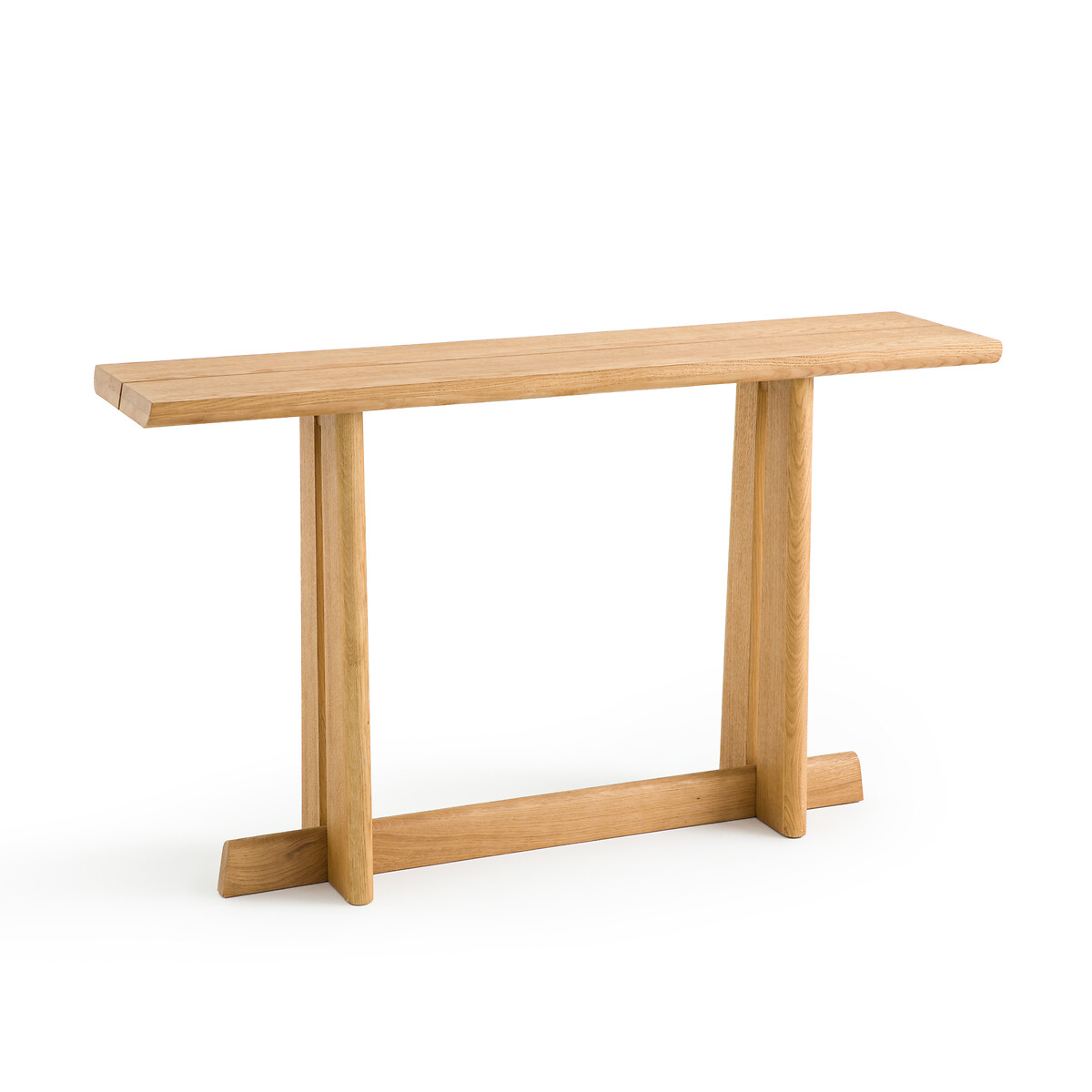 AM.PM Boecy Sandblasted Solid Oak Console